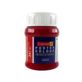 Camel Premium Poster Colour – 100ml Poster Red (Shade 347)