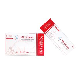 Powder-Free Natural Latex Examination Gloves (50 Pair)