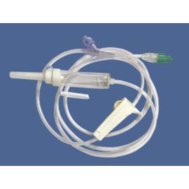 DEHP-Free Vented Safety IV Set with Air Stop Feature – Gravity Infusion Set (25 Pcs)