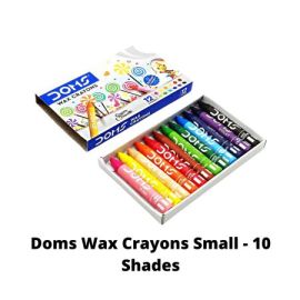 Doms Mini Oil Pastels - 12 Vibrant Shades, Non-Toxic, Smooth Application