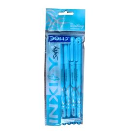 DOMS INXIFY Softy 0.6 mm Blue Ball Pens (5 Pcs)