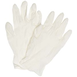 Powdered Latex Examination Gloves – Textured Grip, Beaded Cuff, Medical Grade (100 Pcs)
