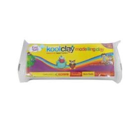 Kores Kool Clay 160g – Non-Toxic, Non-Drying, Scented Modeling Clay in Yellow