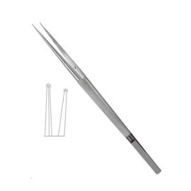Ring Tip Dissecting Forceps with Diamond Dust-Coated Jaws 7 to 8 inches