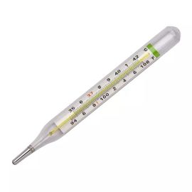 Thermomate Oval Clinical Thermometer – Dual Scale, ISI Marked, Box of 10
