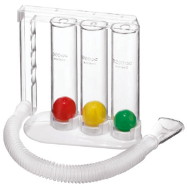 CISER Handy 3-Ball Spirometer – Enhance Respiratory Health with Progressive Lung Exerciser