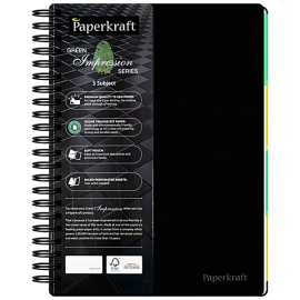 Classmate Paperkaft Notebooks,Single Line, Page: 64, PK Notepad, Sized: 148 x 210 mm, Pinned & Flip Over (6 pcs)