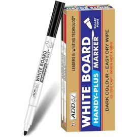 ADD Gel Permanent Handy Marker(Black) (2 pcs)