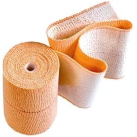 B +ve- Elastic Adhesive Bandage with Zinc Oxide – PVC Tin Packaging (10 Pcs) 8cm x 4/6m 