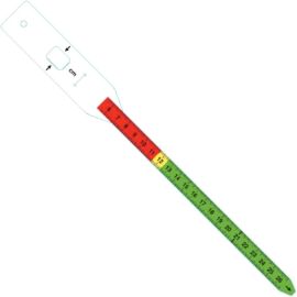 Cynor Mid-Upper Arm Circumference (MUAC) Measuring Tape for Pediatric Nutritional Assessment