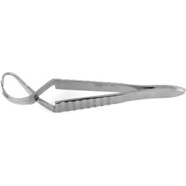 Jones Cross-Action Towel Forceps – Stainless Steel Surgical Clamp, 3-3/9 Inch