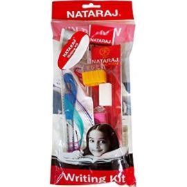 Nataraj Writing Kit 49 - Complete Stationery Set with Pencils, Pens, Erasers, Sharpener, and 15 cm Scale