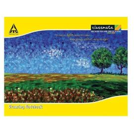 Classmate Drawlng books, Unruled, Center Stapled, Sized: 170 x 245 mm, Page: 36 (3 Pcs)