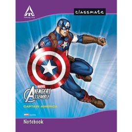 Classmate Notebook Single Line -Interleaf, Size, 210 x 170 mm, Page: 64 (3 pcs)