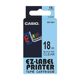 Casio Label Cartridge 18mm Black