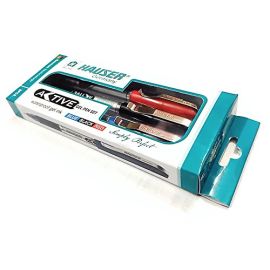 Hauser Germany Active Gel Pen Set - Pack of 3 (0.55 mm Tip, Waterproof Ink)