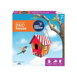 Pidilite Fevicreate 'Make Your Own Bird House' Kit – DIY Craft Set for Kids