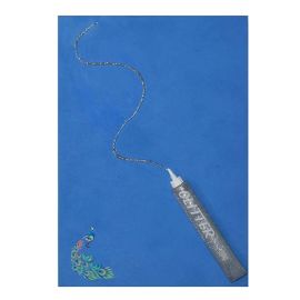 DOMS Silver Glitter Glue Tube – 15 ml (2 Pcs)