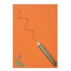 DOMS Golden Glitter Glue Tube – 15 ml (2 Pcs)