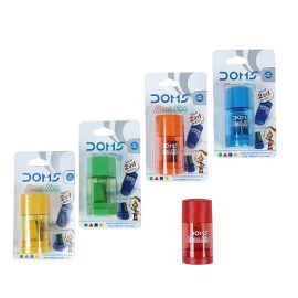 DOMS ErasNer 2-in-1 Eraser & Sharpener Display Pack