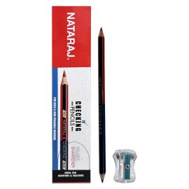 Nataraj Dual-Color Checking Pencil – Red and Blue – Pack of 10