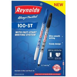 Reynolds 100 ST Black Pack of 5