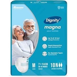 Dignity Magna Open-Style Adult Diapers with Adjustable Tabs