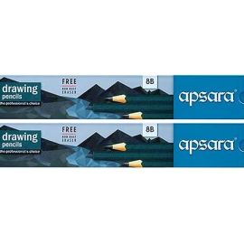 Apsara 8B Professional Drawing Pencil – Premium Graphite for Artists