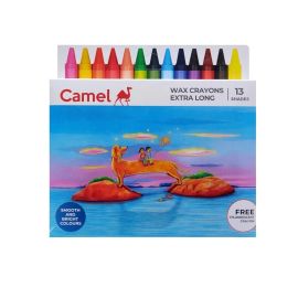 Apsara Jumbo Wax Crayons –.13 Vibrant Non-Toxic Shades for Kids (2 pcs)