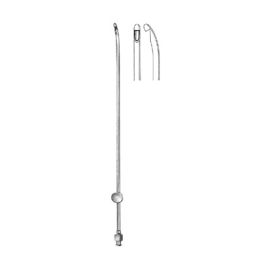 Kevorkian Endometrial Biopsy Curette – 30 cm Stainless Steel with Optional Basket