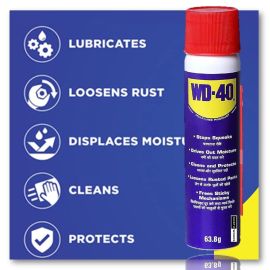 Pidilite WD-40 Multipurpose Spray – Lubricant, Rust Remover, and Cleaner 63.8g