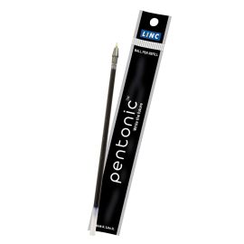 Linc Pentonic Ball Pen Refill Black Pack of 10