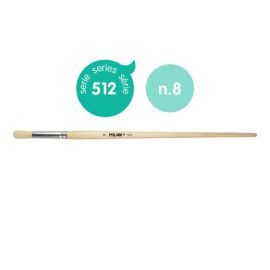 Doms Premium Synthetic Flat Brush - Size 8
