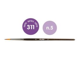 Doms Premium Synthetic Flat Paint Brush - Size 5