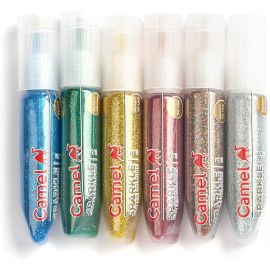Camlin Sparkle Glitter Colour Tube 15 ml - Sky Blue (2 pcs)