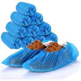 Disposable Waterproof Shoe Covers – Non-Slip, Elastic Fit, Universal Size (50 Pcs)