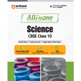Arihant - All In One CBSE Science Class 10th | For CBSE Exams 2025 | Revised Edition 2025