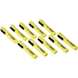 Camlin Fluorescent Yellow Chisel Tip Highlighter – Pack of 10