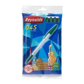 Reynolds 045 Pen Green (Pack of 10)