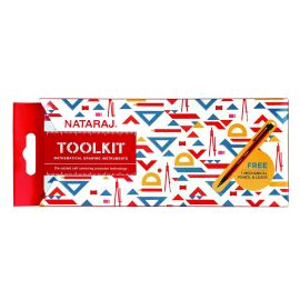 Nataraj Toolkit Geometry Box – 11-Piece High-Precision Mathematical Instrument Set