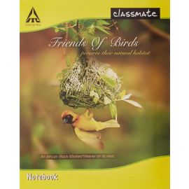 Classmate Notebook Unruled 210 x 170 mm, Unruled, Page, 380 Square