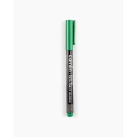 Camlin Permanent CD/DVD Marker Pen - Fine Tip, Green Ink (2 pcs)