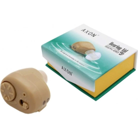 Axon K-86 In-The-Ear Hearing Aid – Mini Invisible Sound Amplifier with Adjustable Volume Control