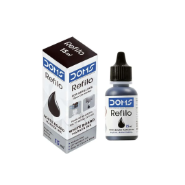 DOMS Refilo Black Whiteboard Marker Ink Refill – 100 ml