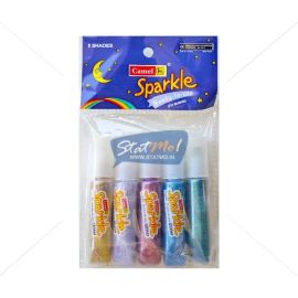 Camlin Decorative Sparkle Glitter – 25 ml Tube, Multiple Shades