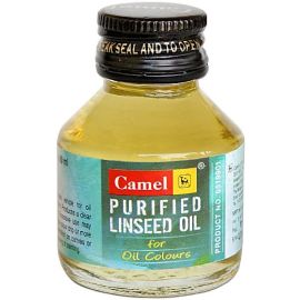 Camlin Artist Purified Linseed Oil – 60 ml | Premium Oil Painting Medium