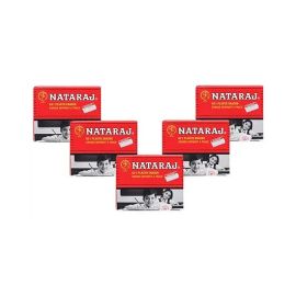 Nataraj 621 Plasto Non-Toxic Dust-Free Eraser – Soft Material for Clean Erasing (5 pcs.)