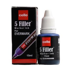 Cello 5 Filler Permanent Marker Ink – 15 ml Refill