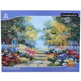 Classmate Drawlng books, Unruled, Page: 40 Unruled,Sized: 420 x 297 mm, Top Spiral With Perforation