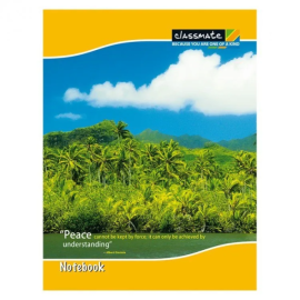 Classmate Notebook Unruled 210 x 170 mm, Unruled, Page 96 Center Stapled (3 pcs)
